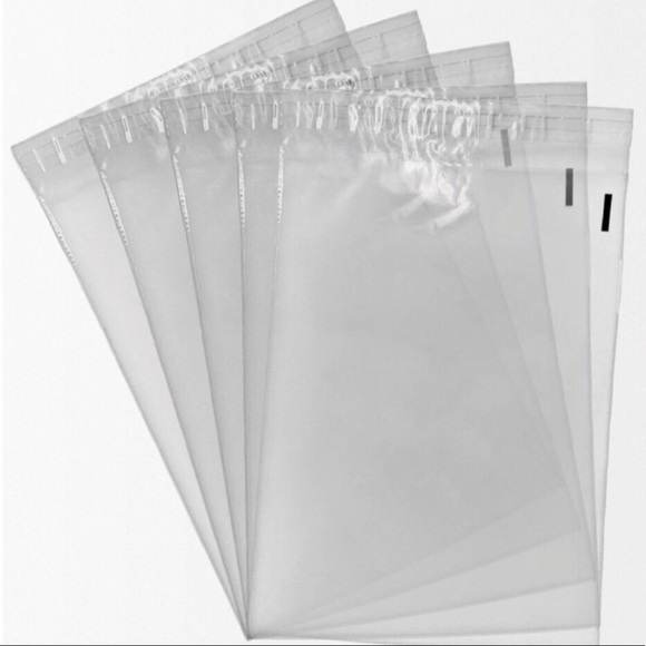 35 Clear storage self seal poly bags size 9x12 - Picture 4 of 6